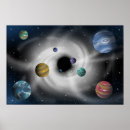 Suche nach schwarze löcher poster Weltraum
