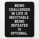 Suche nach herausforderung mousepads Motivierend