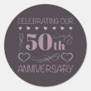 Suche nach 50th anniversary aufkleber Elegant