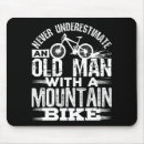 Suche nach älterer mann mousepads Fahrrad