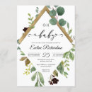 Suche nach goldfolie einladungen Babydusche