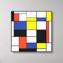 Suche nach piet mondrian leinwandbilder Blau