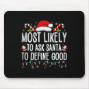 Suche nach weihnachtsmann mousepads Saisonbedingt