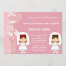 Suche nach twins christening einladungen Elegant