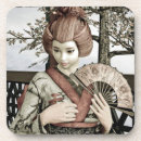 Suche nach vintager japaner untersetzer Geisha