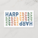 Suche nach harpist visitenkarten Harfenspieler