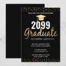 Suche nach gold confetti einladungen Schwarz und gold