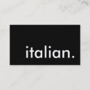 Suche nach italienische visitenkarten Kurios