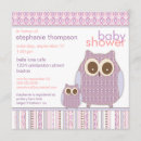 Suche nach lila eule einladungen Babyparty