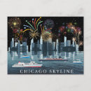 Suche nach chicago postkarten Skyline