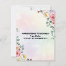 Suche nach blumenhochzeiten postkarten Aquarellfarben blume