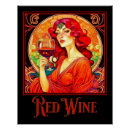 Suche nach rotwein poster Dame