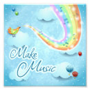 Suche nach musik noten poster Vogel