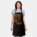 Suche nach zombies schürzen Kürbis