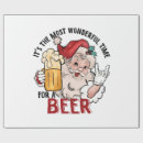 Suche nach bier geschenkpapier Weihnachtsmann