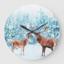 Suche nach winterlandschaft wanduhren Hirsche