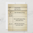 Suche nach bibliothekar einladungen Party