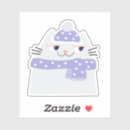 Suche nach katze schnee aufkleber Winter
