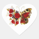 Suche nach herz und schmetterling aufkleber Rose