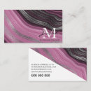 Suche nach pink glitter visitenkarten Monogramm