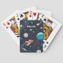 Suche nach weltraum spielkarten Wissenschaft