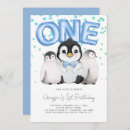 Suche nach penguin birthday einladungen Blau