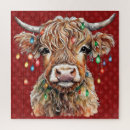 Suche nach highland cow puzzle Weihnachten