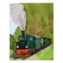 Suche nach vintager zug poster Bahn