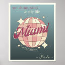 Suche nach vintages miami poster Usa