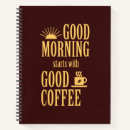 Suche nach guten morgen alle kleine notizbücher Kaffee