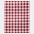 Suche nach dunkelrot decken Kariert