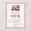 Suche nach löschfahrzeug einladungen Feuer motor