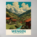 Suche nach wengen poster Vintag