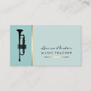 Suche nach trumpeter visitenkarten Musiklehrer