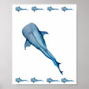 Suche nach walhai poster Aquarell