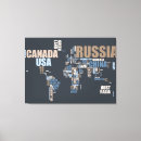 Suche nach kontinente leinwandbilder Weltkarte