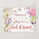 Suche nach trauzeugin postkarten Maid of honor