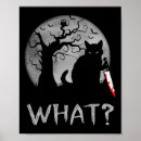 Suche nach knife poster Katze