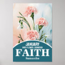 Suche nach januar geburtstag poster Aquarell