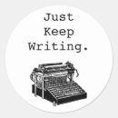 Suche nach vintage schreibmaschine aufkleber Schriftstellerin