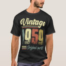 Suche nach hergestellt 1959 tshirts Vintag