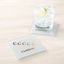 Suche nach buchstaben untersetzer Gold