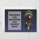 Suche nach beängstigendes monster einladungen Horror