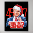 Suche nach funny santa poster Lustiger trumpf