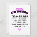 Suche nach lustige entschuldigung postkarten Mother