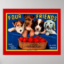 Suche nach retro hunde poster Welpen