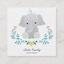 Suche nach niedlicher elefant visitenkarten Kindergarten