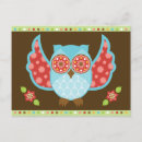 Suche nach grüne eule postkarten Blau