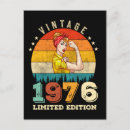 Suche nach made in 1976 postkarten Für sie