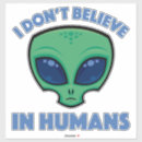 Suche nach grünes alien aufkleber Cartoon